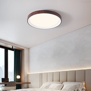 Lámpara de Techo Moderna y Creativa de Madera con Cubierta Acrílica, LED IP65 para Hogar, Oficina y Dormitorio, CA - Product Image 3