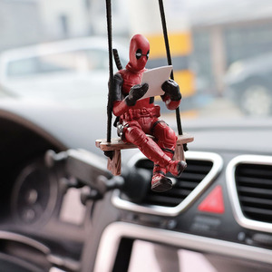 Nuovo stile specchietto retrovisore Auto ornamento pendente accessori di arredamento interno per <span class=keywords><strong>Deadpool</strong></span> - Product Image 4