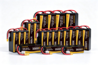 Paket Baterai Lipo Semi-Solid 80Ah 80.4Ah untuk Drone, Baterai Lithium Polymer 6-14S untuk Drone Survei, Pemetaan, dan Inspeksi