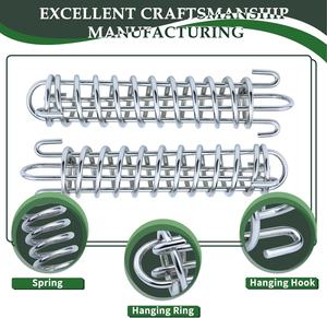 Resorte de Amarre Amortiguador de Impactos de Acero Inoxidable para Columpio de Porche, Correa para Perro, Hamaca, Silla, Saco de Boxeo, Amarre de Barco - Product Image 2