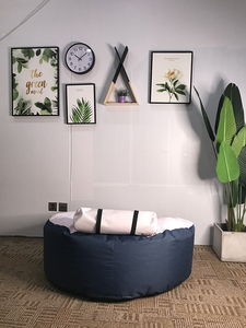 Venta al por mayor barato redondo tumbona sofá muebles para el hogar para sala de estar tapizado en tela - Product Image 5