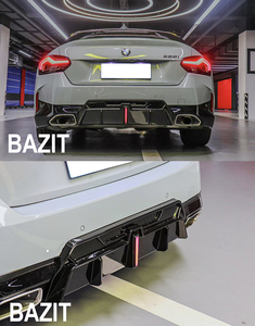Pièces automobiles pour BMW 2S G42 <span class=keywords><strong>TK</strong></span> Design Style noir brillant Kits de pare-chocs de voiture pour diffuseur arrière avec embouts d'échappement2021 + - Product Image 2