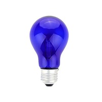 Ampoule incandescente HoneyFly A60 Moonlight E27 50W/75W/100W 105*60mm, lampe chauffante infrarouge naturelle simulée pour animaux de compagnie et reptiles