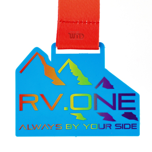 Produttore personalizzabile oro/argento PVC medaglie 5K/10K maratona corsa ciclismo pista di atletica leggera titolari di sublimazione trofei - Product Image 3