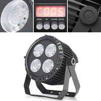 Besar Dipper LED COB 4*50W dingin putih + putih hangat IP65 tahan air luar ruangan 4 mata Par cahaya panggung cahaya Led