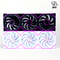 Ventilateur de refroidissement CPU NPC Phantom Series 360 mm avec éclairage ARGB, dissipateur thermique en cuivre et aluminium, fonctionnement silencieux, pour boîtier d'ordinateur de jeu
