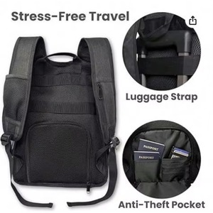 Sac à langer multifonctionnel avec échantillon gratuit - Grande capacité, imperméable avec matelas à langer, poches isothermes, idéal pour les voyages - Product Image 2