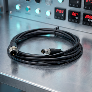Répartiteur en Y M8 M12 M8/M12, connecteur de câble de capteur mâle-femelle <span class=keywords><strong>à</strong></span> code A pour machines - vers 3, 4 ou 5 broches - Product Image 1