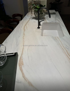 Italia Bianco Bianco Lasa Vena Oro lastre di marmo Bianco lucidato per pavimenti <span class=keywords><strong>da</strong></span> <span class=keywords><strong>parete</strong></span> per <span class=keywords><strong>cucina</strong></span> moderna piani di vanità <span class=keywords><strong>tavolo</strong></span> - Product Image 4