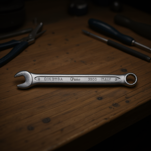 Ttake Combination <b>Wrench</b> 8mm DIN3119A Italy Made Open End <b>Wrench</b> - Product Image 2
