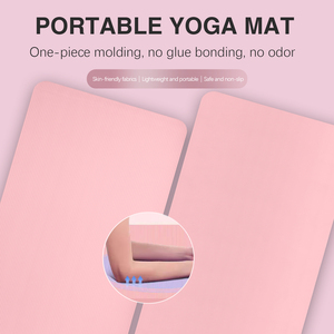 Tapete de <span class=keywords><strong>Yoga</strong></span> LADYGLOW con Logotipo Personalizado, Tapete de Ejercicio para Pilates <span class=keywords><strong>y</strong></span> Fitness, Impresión Personalizada, para Estudio, Gimnasio, Ejercicio en Casa, Venta al Por Mayor - Product Image 2