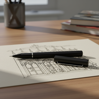 Stylo technique de dessin de haute qualité, encre imperméable, marqueur fineliner pour le design