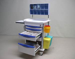 MT troli darurat medis keranjang darurat dengan laci Abs resusitasi troli untuk dijual peralatan medis untuk klinik - Product Image 2