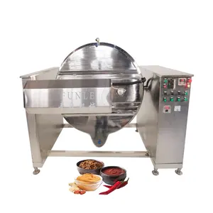 Factory sales Stainless Steel commercial Steam electric heating Industrial Mixing Cooking Jacketed Kettle With Agitator