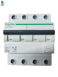 IC60RCBO C16 เซอร์กิตเบรกเกอร์กระแสไฟตกค้าง อุปกรณ์ป้องกันกระแสเกิน เซอร์กิตเบรกเกอร์ขนาดเล็ก 16A แรงดันไฟฟ้าต่ำ - Product Image 1