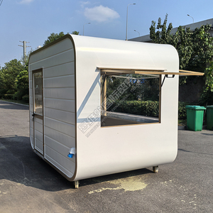 Camionnette alimentaire commerciale en aluminium et fibre de verre, chariot de concession mobile pour la rue, remorque de restauration rapide, garantie 1 an, à vendre - Product Image 5