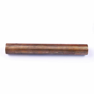 Gemelos Formales de 3 Capas con Diseño de Rayas de Madera, Unisex, para Bodas y Fiestas, Regalo - Product Image 6
