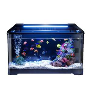 Acquario Smart Kuoting di Medie Dimensioni con Filtro Posteriore, Vasca per Pesci da Salotto, Acquario da Scrivania per Pesci Rossi, Acquario Decorativo - Product Image 6