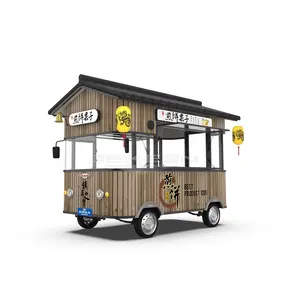 JEKEEN commercial used CE Approved customized food truck manufacture with fruit juice machines and coffee machine of C-34-2