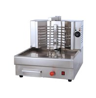 Commercial En Acier Inoxydable Moyen-Orient Électrique Poulet Viande Barbecue Rotatif Doner Kebab Grill Shawarma Machine Partie VNTKITCHEN