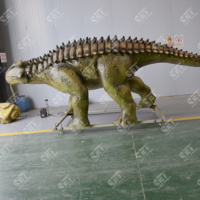 Model Dinosaurus Animatronik Kustom, Model Carnotaurus Besar Elektrik di Taman Dinosaurus, Model Animatronik Robot
