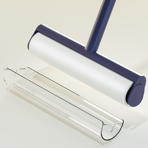 Fusselrolle mit langem Griff, staubdicht, drehbar, tragbar, Bodenreinigung, wiederverwendbar, Fusselroller für Teppiche - Product Image 3