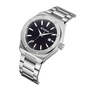 Reloj de Pulsera de Cuarzo Casual para Hombre, Regalo de Navidad, Venta al por Mayor de Fábrica, Joyería de Moda, Acero Inoxidable, Movimiento Japonés - Product Image 2