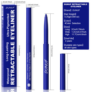 <span class=keywords><strong>Crayon</strong></span> Eyeliner Coloré Activé par l'Eau Bleu Noir <span class=keywords><strong>Blanc</strong></span> Anti-Bavures Ultra-Fin Lisse Imperméable - Product Image 6