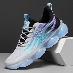 Chaussures de sport décontractées pour hommes, idéales pour la gym, la marche urbaine et les trajets quotidiens, avec empeigne en tissu durable, amorti neutre et semelle antidérapante pour l'automne - Product Image 2