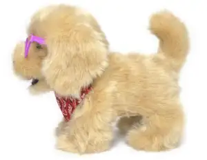 Interactive Children Electronic Singing Walking Barking Cute Plushie Stuffed Animals Dog Toy Plush