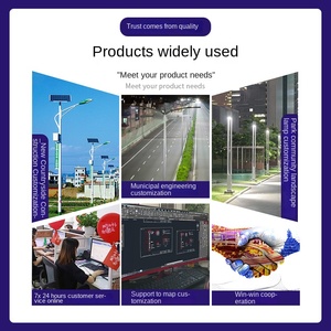 Super brillante 150W/200W Solar LED Luz de calle impermeable al aire libre lámpara inalámbrica Control remoto IP65/IP66 potencia de batería nominal - Product Image 2