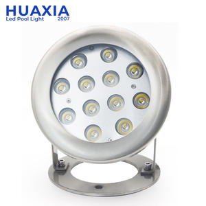 IP68 étanche RGB <span class=keywords><strong>LED</strong></span> <span class=keywords><strong>Spot</strong></span> extérieur intérieur 9W blanc chaud vert 12V entrée piscine jardin étang utilisation sous-marine - Product Image 1