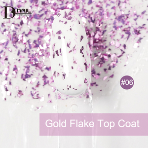 BD Hojuelas Holográficas Doradas de Alta Calidad 1kg a Granel Sin HEMA Geles UV Personalizados OEM Colores de Capa Superior para <span class=keywords><strong>Manicura</strong></span> Gel Base de Goma - Product Image 4