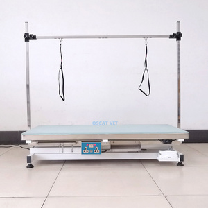 Máquina veterinaria OSCAT, aseo industrial para mascotas, escritorio de pie eléctrico LED moderno, elevación automática de 120*60cm (30-120cm) - Product Image 4