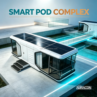Fabricant de maisons préfabriquées en forme de capsule spatiale, de cabines Apple, de modules hôteliers modulaires, de maisons mobiles isolées, mini-maisons hors réseau à énergie solaire