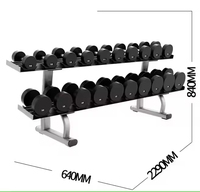 Support d'haltères professionnel robuste / Équipement de gym en promotion pour club