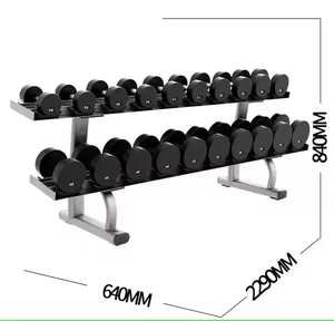 <span class=keywords><strong>Rack</strong></span> Professionale per Manubri / Attrezzatura da Palestra di Tendenza per Club - Product Image 4