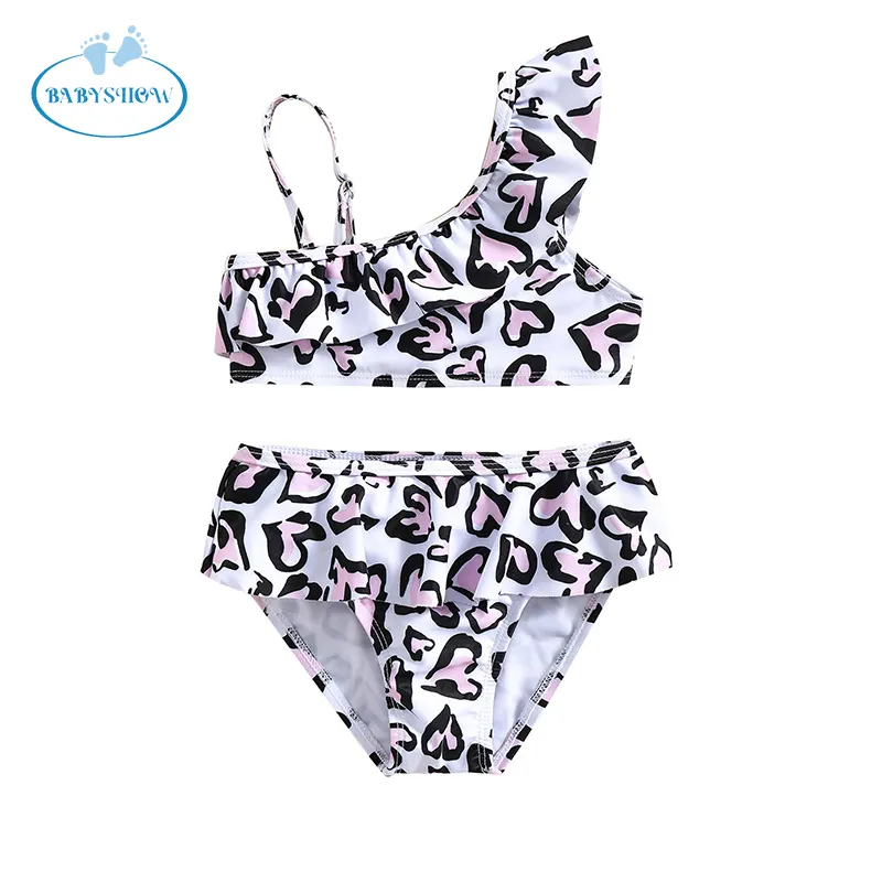 Babyshow Girl's Beach Swimsuit Summer Baby Bikini Swimming Pants Factory Wholesale Customizable Swimming Underwear Set