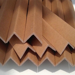 Guard Brown V-Board Laminated Paper Edge Protectors Cardboard Corner Guard Reinforced Edge Protector For Cargo Edge Protection