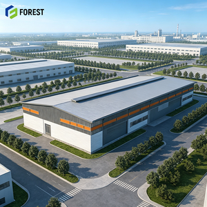 Taller Modular de Acero de Gran Envergadura Pre-fabricado, Instalación de Fabricación Comercial de Alta Capacidad, Depósito - Product Image 1