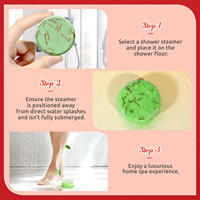 Tablettes de bain aromatiques naturelles à marque privée - Pack de 8 bombes de bain aux huiles essentielles