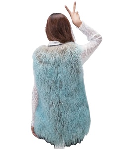 MWFur, <span class=keywords><strong>chaleco</strong></span> de <span class=keywords><strong>pelo</strong></span> de cordero mongol, <span class=keywords><strong>chaleco</strong></span> de invierno, abrigo largo de piel esponjosa para mujeres y niñas, <span class=keywords><strong>chaleco</strong></span> de piel de cordero a la moda, abrigo de mujer a la moda - Product Image 1