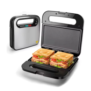 Anbolife Factory OEM ODM 750W Mini Gaufrier 2 Tranches Antiadhésif Grille-Pain <span class=keywords><strong>Presse</strong></span> à Sandwich Vente Chaude - Product Image 6