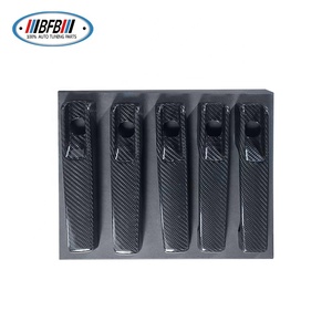 Garniture de poignée de porte latérale en fibre de carbone sèche pour Mercedes-Benz Classe G W463 G500 <span class=keywords><strong>G55</strong></span> G63 G65 AMG - Product Image 3