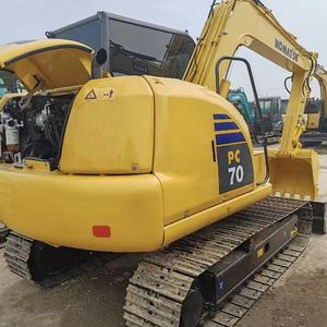 Excavadora Usada Komatsu PC70 de 7 Toneladas, Miniexcavadora de Orugas, Venta de Fábrica - Product Image 4