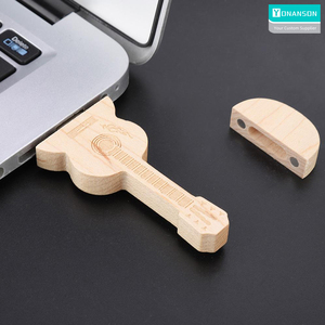 Unidades <span class=keywords><strong>Flash</strong></span> USB de guitarra de madera 32GB 64GB 128GB Pen Drive de logotipo personalizado 64GB Caja de memoria USB de madera Regalos 8GB 16GB - Product Image 6