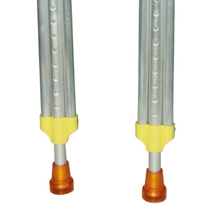 Accessoires médicaux aide à la marche pour personnes âgées, béquilles coudées en aluminium en acier inoxydable - Product Image 2