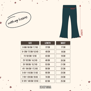 Pantalon legging noir en tissu côtelé doux, offrant une mobilité flexible et un confort respirant pour l'école et les aventures en plein air - Product Image 6