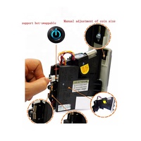 Accepteur de pièces de type comparable TW-131, anti-contrefaçon, pour composants d'arcade