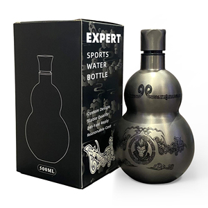 Borraccia Termica Personalizzata DAJI in Acciaio Inox a Doppia Parete, Moderna Bottiglia Sportiva con Cinghia e Tappo Semplice, per Campeggio Bambini OEM 12-24 - Product Image 1